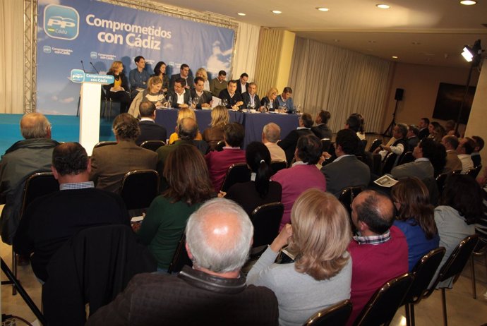 Sanz preside el Comité Ejecutivo Provincial del PP de Cádiz