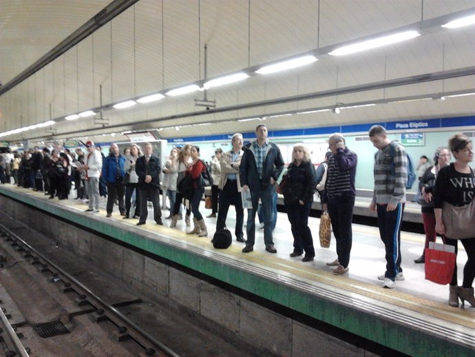 Metro huelga