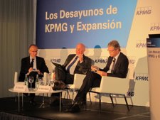 El pte. De Banco Sabadell J.Oliu en los Desayunos de KPMG y Expansión