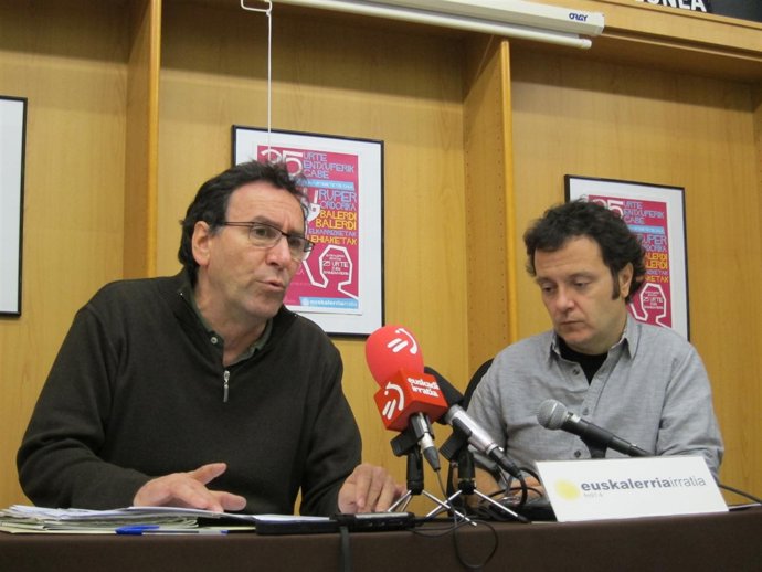 Mikel Bujanda y Juan Kruz Lakasta.