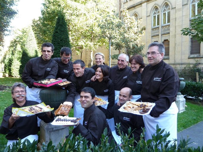 Miembros de la iniciativa Pastelak