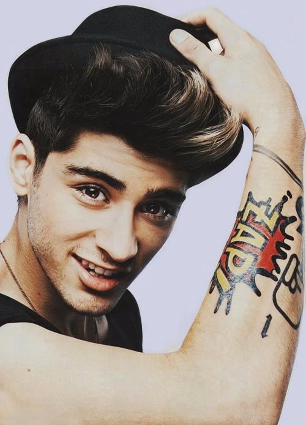 El Curioso Tatuaje De Zayn Malik De One Direction 