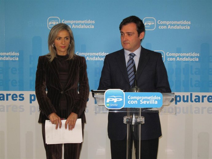 Patricia del Pozo y Eloy Carmona.