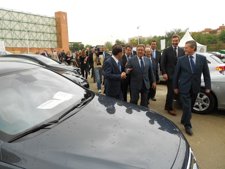 Inauguración del salón del motor