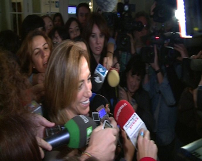 Chacón elude pronunciarse sobre el programa del PSC