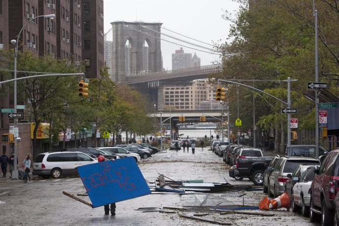 Nueva York tras el paso del huracán Sandy
