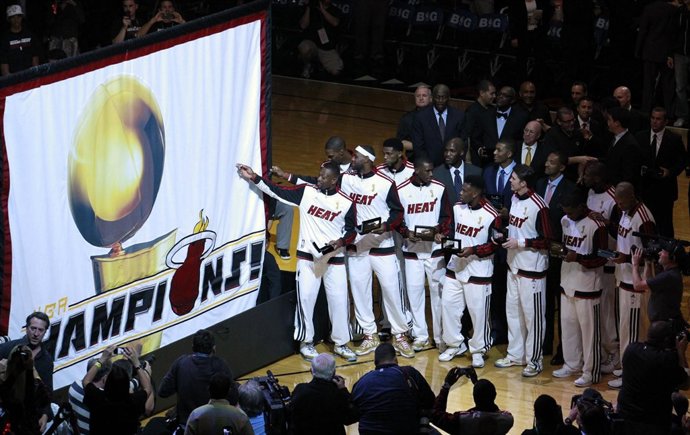 Miami Heat, anillo de campeones NBA 2012