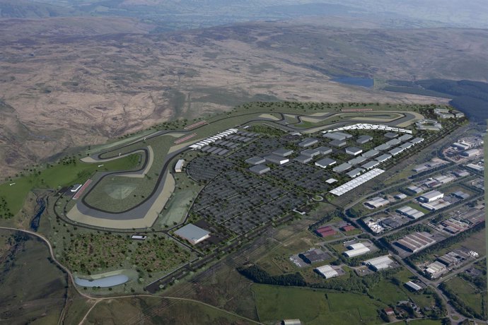 Circuito de carreras que FCC construirá en Gales