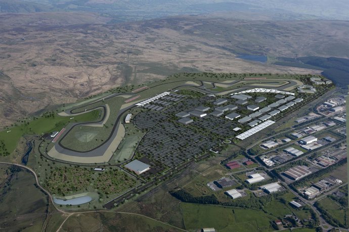 Circuito de carreras que FCC construirá en Gales