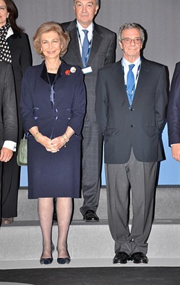 Reina Sofia y César Alierta