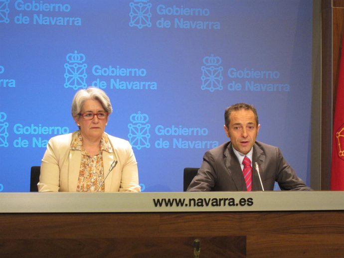 Lourdes Goicoechea y Juan Luis Sánchez de Muniáin.