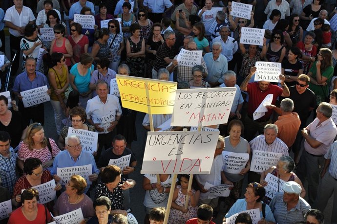 Manifestación urgencias