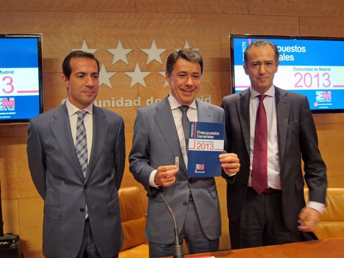 Victoria, González y Ossorio en la rueda de Madrid de presupuestos para 2013