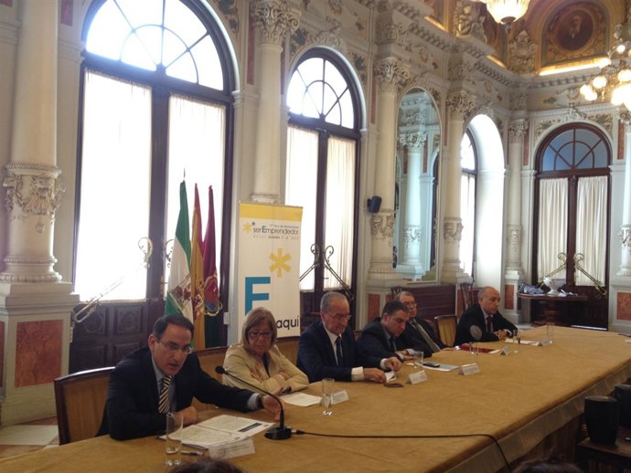 González de Lara, De la Calle, De la Torre, Bendodo, Pérez Casero y Noriega