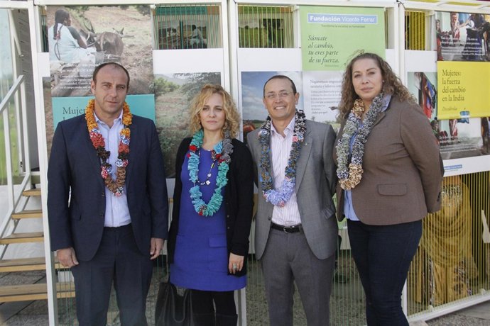 La Fundación Vicente Ferrer y Diputación inauguran una exposición