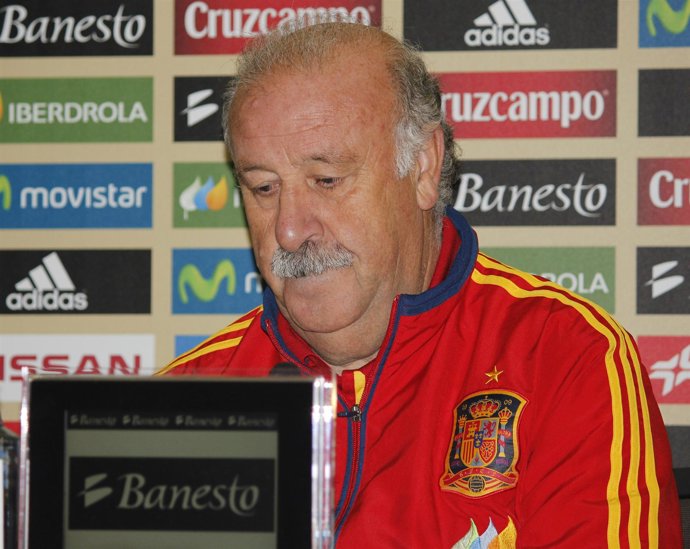Vicente del bosque rueda de prensa seleccion futbol