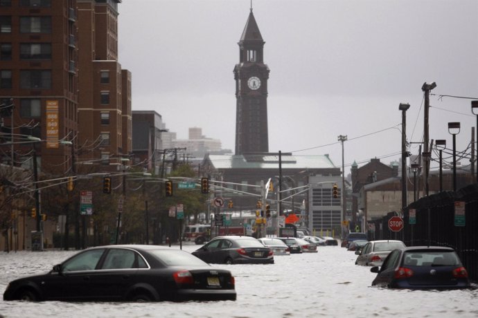 Nueva Jersey inundada tras el paso de 'Sandy'