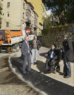 Obras de mejora de la accesibilidad en Vista Alegre y Jean León
