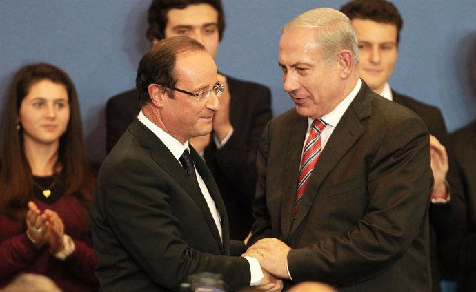 Hollande y Netanyahu recuerdan en Toulouse a las víctimas de Mohamed Merah