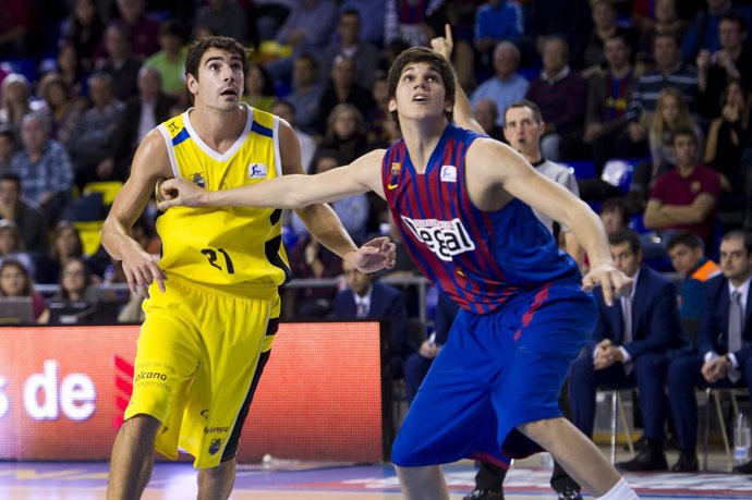 Saúl Blanco Marko Todorovic CB Canarias Barcelona Regal 