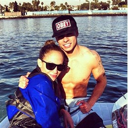 Jennifer Lopez y Casper Smart