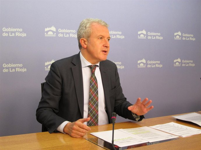 Emilio del Río, portavoz del Gobierno riojano