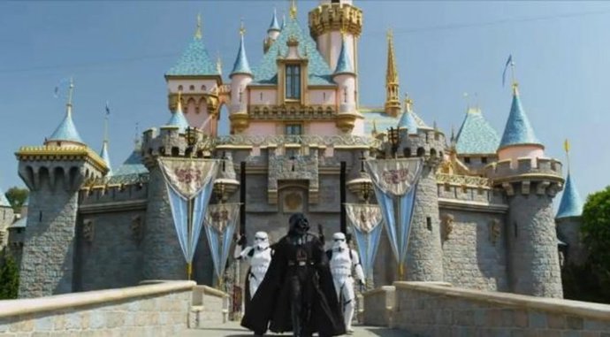 Darth Vader en Disneyland