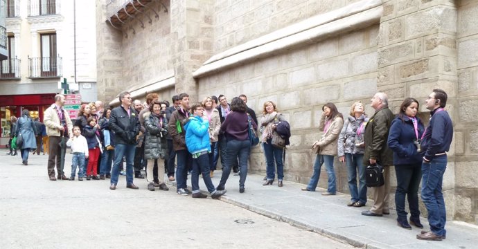 Turistas en Toledo