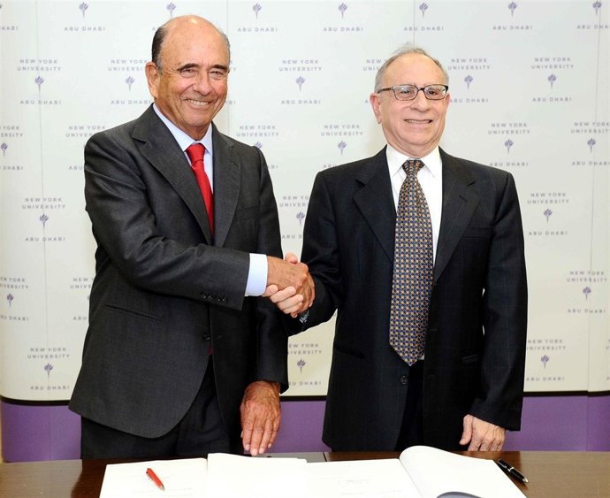 EMILIO BOTÍN ACUERDO NEW YORK UNIVERSITY ABU DHABI
