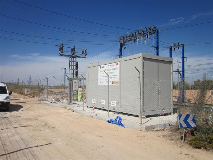 Subestación eléctrica de La Roda de Andalucía (Sevilla)