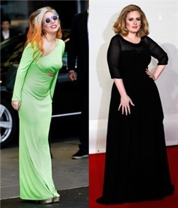 Lady Gaga y Adele