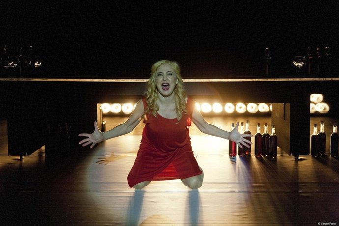 La actriz Carmen Machi, como Helena de Troya en 'Juicio a una zorra'