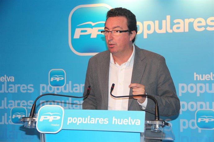 El presidente provincial del PP onubense, Manuel Andrés González. 