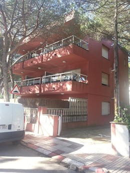 Inmueble de la agresión en Platja d'Aro