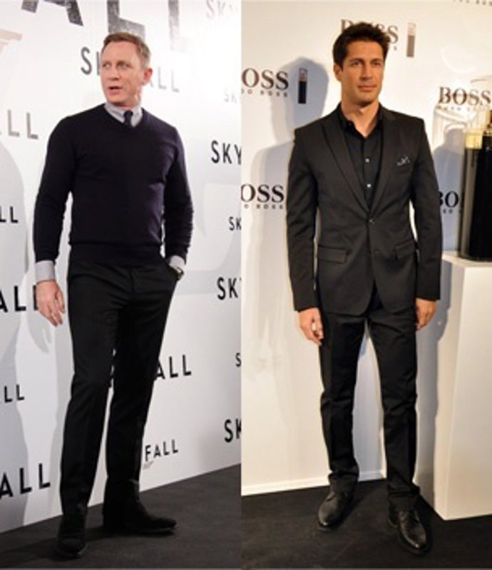 DANIEL CRAIG Y JAIME CANTIZANO