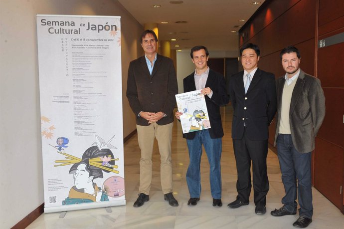 Damián Caneda presenta la I Semana Cultural de Japón