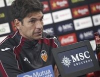 Fútbol.- Pellegrino (Valencia): "Tenemos que ir sacando resultados desde ahora, para no sufrir más adelante"
