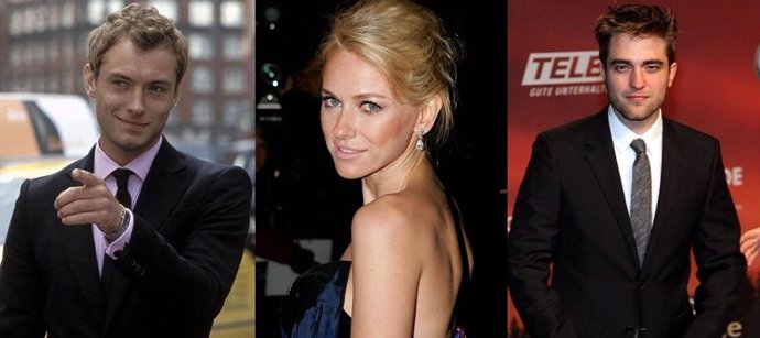 Jude Law, Naomi Watts, Robert Pattinson