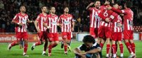 El Girona derrota al Murcia y pide sitio en la pelea