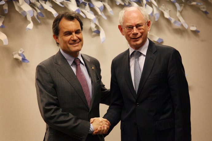 Artur Mas Y Herman Van Rompuy
