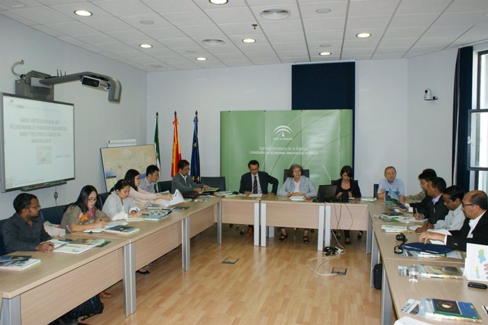 Delegación del Banco Asiático de Desarollo visita Andalucía.