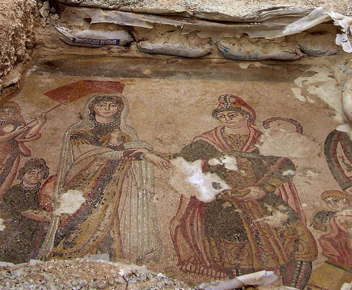 Mosaico Yacimiento Noheda (Cuenca)