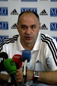 Baloncesto.- Pablo Laso: "Hemos hecho treinta minutos muy buenos de baloncesto"