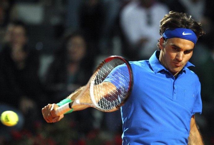 El Tenista Suizo Roger Federer