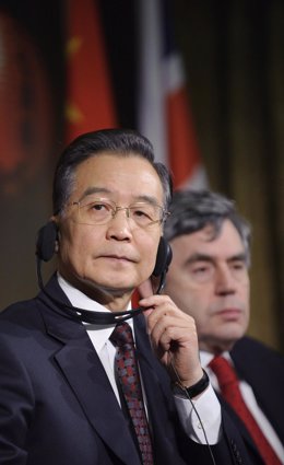 El primer ministro chino Wen Jiabao