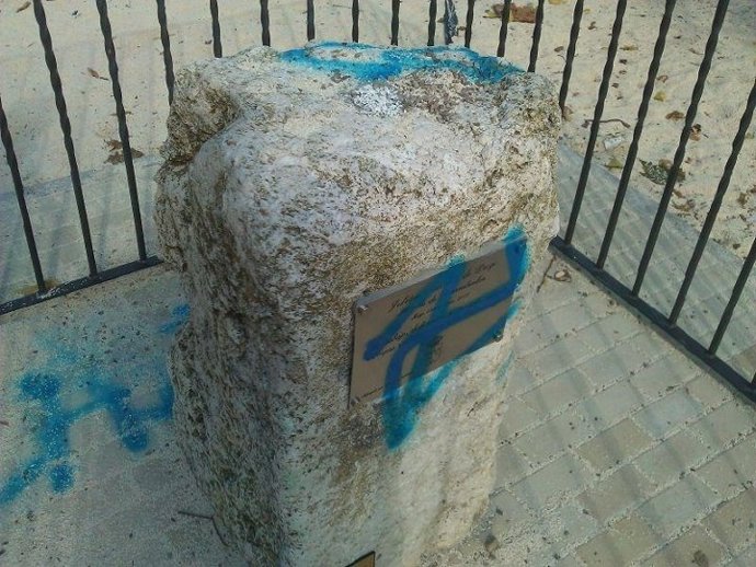 Acto vandálico Casarrubuelos