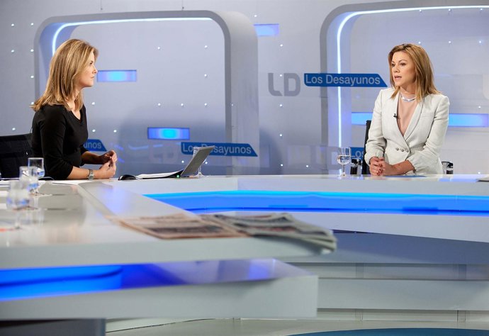 Cospedal entrevistada en Los Desayunos