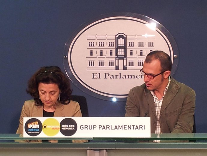 Fina Santiago y Biel Barceló 