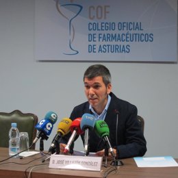 Presidente Del Colegio De Farmacéuticos De Asturias, José Villazón