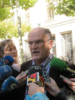 El secretario general de UGT-Aragón, Julián Lóriz.